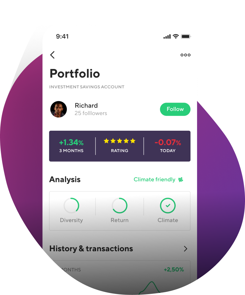 Unique investment and portfolio insights available in StockRepublic White label app